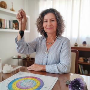 Aprende a diagnosticar y sanar con COLOR y el péndulo. Fusión de poder